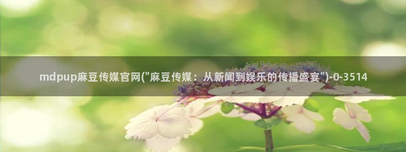 麻豆传媒官网赵佳美：mdpup麻豆传媒官网(\