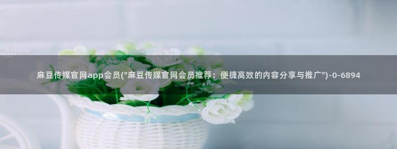 麻豆视传媒官网污：麻豆传媒官网app会员(\