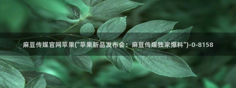 麻豆视传媒官网在哪：麻豆传媒官网苹果(\