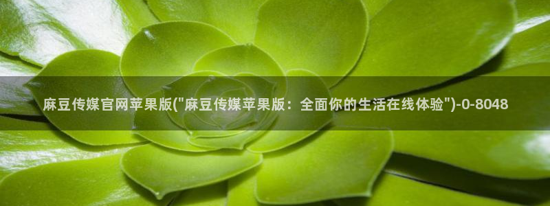 mdapp 麻豆传媒官网app：麻豆传媒官网苹果版(\